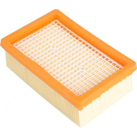 Filtro de repuesto para aspiradoras Kärcher WD4, WD5, WD6, MV4, MV5 y MV6 compatibles, plisado y plano. (1/5)