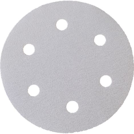 Eibenstock Schleifpapier Sortiment 6-fach gelocht/Klett, Ø 225 mm, je 5 Stück (1/3)