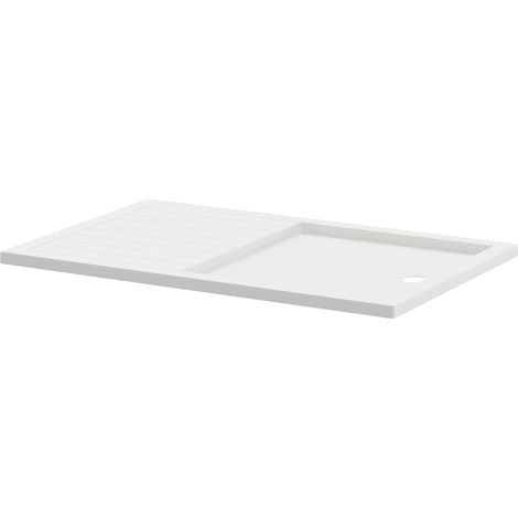 Pearlstone Slip Resistant 1400mm x 900mm x 40mm Walk In Shower Tray (1/4)