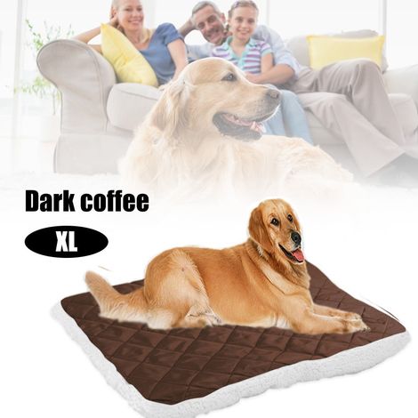 Tapis Moelleux pour Chien, Coussin Douillet Chaud, Panier Couchage Confortable pour Animal de Compagnie, Couverture Rembourrée, Accessoire Câlin pour Chat et Chiot (1/5)