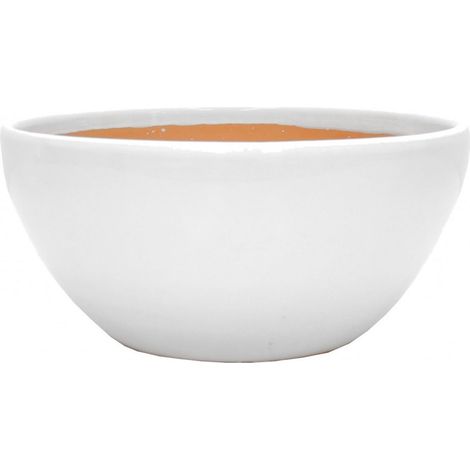 Cache pot Beauty blanc en Terre Cuite 13 cm