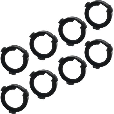 10 Adaptateurs Universels pour Phares, Montage Simple, Anticorrosion et Longue Durée de Vie pour Ampoules (1/5)