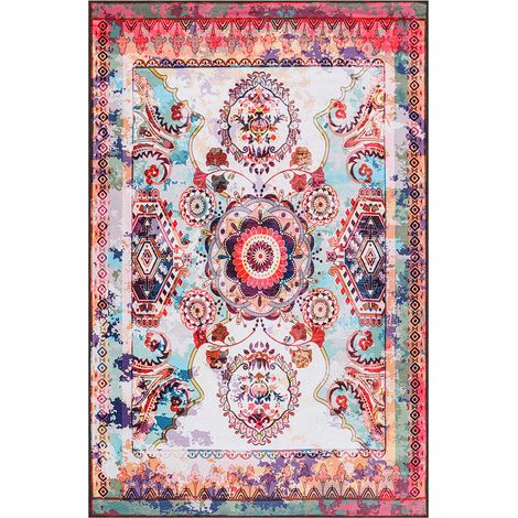 Vintage Orientalischer Teppich - (290x200 cm) - Sadova Multicolor