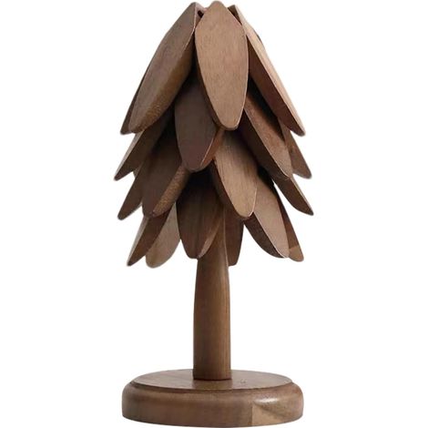 Dessous de plat en bois, isolant thermique (1/5)