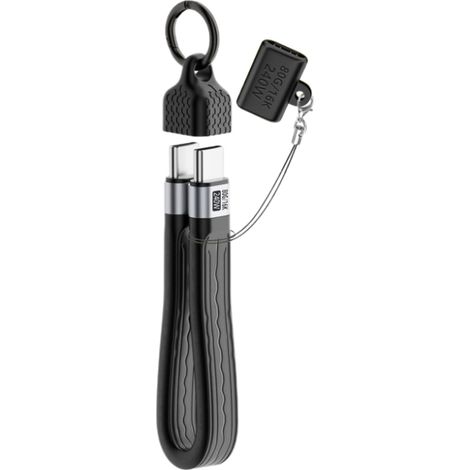 Adaptateur de type C pour voyage PD 240 W à charge rapide Chargeur de voiture USB de type C Pour le bureau, les voyages quotidiens, le travail (1/5)