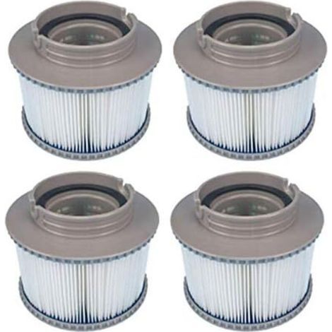 Lot de 4 filtres de Rechange pour MSPA FD2089, Pompe à Cartouche filtrante adaptée pour MSPA Tous Les spas actuels (1/5)