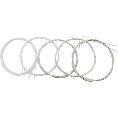 Ensemble de cordes Oud en nylon et alliage argenté, jeu de 10 cordes de remplacement pour instruments à cordes (1/5)