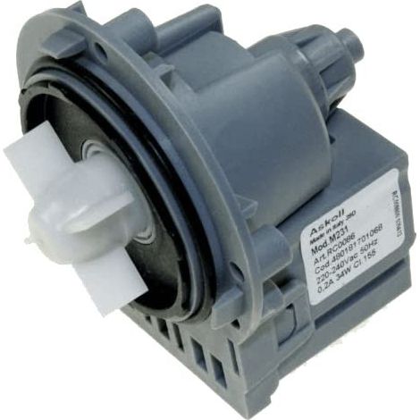 Pompa di scarico M231 per Whirlpool Washinger 480181701068