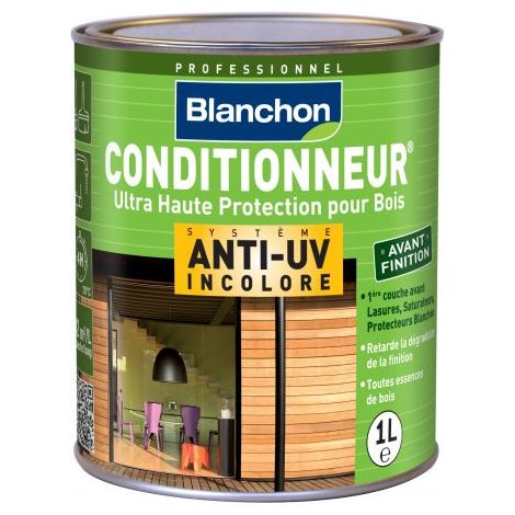 Anti-UV-Konditionierungsmittel Blanchon 4106608 Kanister 1L farblos für Holz (1/3)