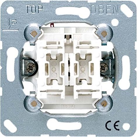 Interrupteur double 10A JUNG 505 U