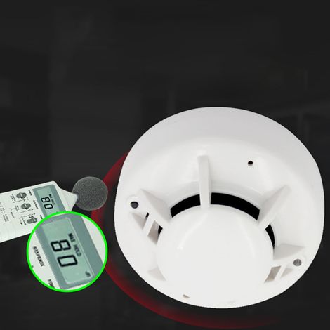 Détecteur de fumée DC1030V, système de détection d'incendie en réseau pour salles informatiques, capteur de fumée intelligent, émetteur RS485 avec indicateur LED. (1/5)