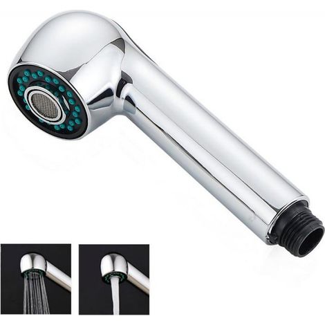 Douchette Robinet Rétractable Mitigeur Evier Cuisine Pro Tête 2Types de Jet Douchette WC Remplacement Pour Robinet de Lavabo (1/5)