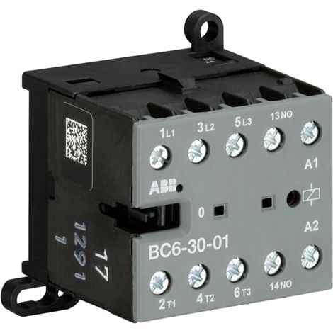 Contacteur ABB série GJL121, 3 pôles , 3 N0/1 NC, 20 A, 220 240 V c.c., 4 kW ( Prix pour Paquet de 10 )
