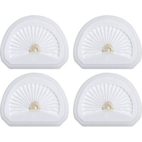 Lot de 4 filtres d'aspirateur à main compatibles avec Black et Decker VLPF10 Filtre de rechange et aspirateur à main Dustbuster HLVA315J HLVA320J00 N575266, remplace la pièce N600601 (1/5)