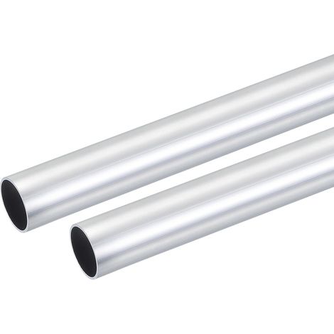 6063 aluminum tubing, 2pcs 22mm outer diameter 1mm thickness 300mm length, seamless aluminum round tubes, straight metal pipes, furniture (1/5)
