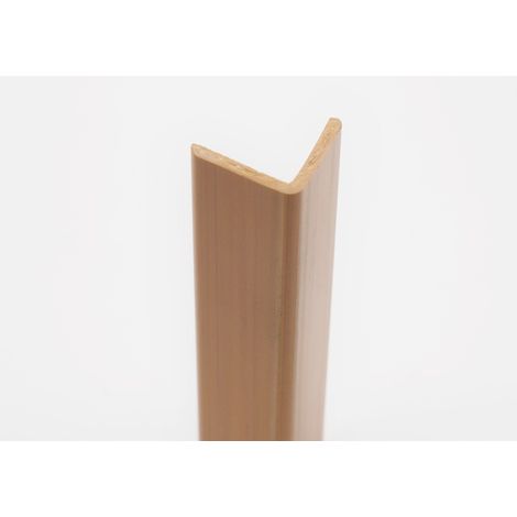 Angolare pvc rigido espanso ciliegio chiaro 25x25 mm barre 2,7  ml