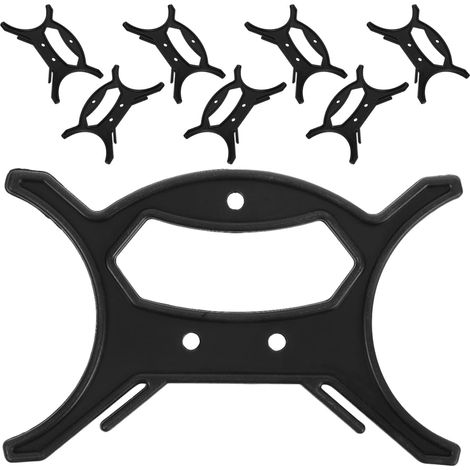 Lot De 8 Enrouleurs De Cordon Avec Poignée Enrouleur De Rallonge Et Bobinoir Pour Guirlandes Lumineuses De Noël Rangement De Câbles Pour Maison Bureau Atelier (1/5)