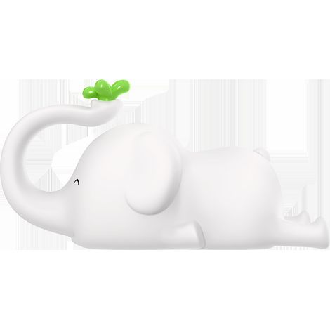 Veilleuse Dumbo en silicone, adorable veilleuse pour la chambre, idéale pour le camping et les activités de plein air Décoration de chevet avec veilleuse intégrée (1/5)