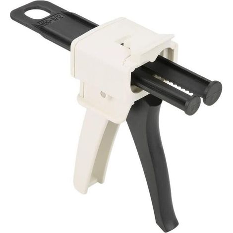 Klebepistole, Universal 1:1 50 ml Silikonkautschuk-Mischkartuschen-Spenderpistolendruck (1/4)