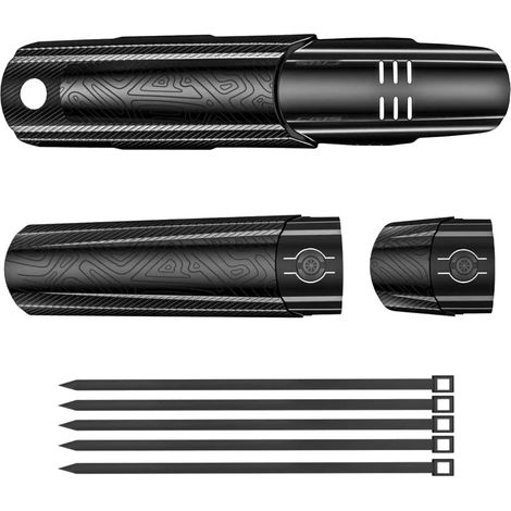 ENLEE Schutzblech vorne und hinten für Mountainbikes (MTB) 26-29 Zoll, 68-75 mm, Montagesatz (1/5)