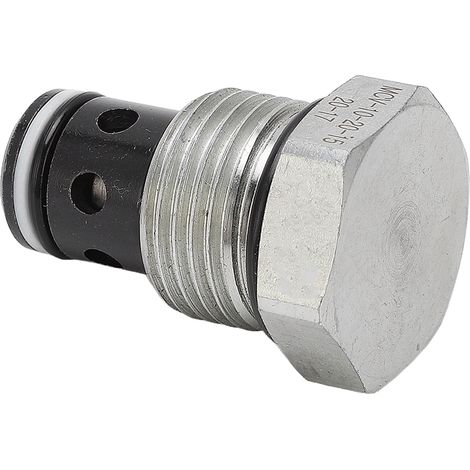 Vanne d'équilibre acier robuste haute précision pour pelle hydraulique modèle 1291101 (1/5)
