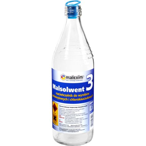 Lösungsmittel Malsolvens 3 DO Polyvinylchlorid und chloriertes Natriumchlorid 0,5L - M/Malsolvens 3
