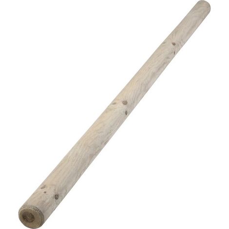 Runder Holzpfahl ohne Spitze 8 cm x 200 cm