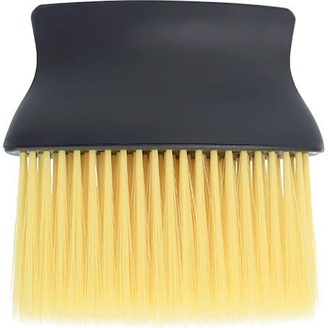 Brosse à poussière intérieure pour voiture, brosse à poils souples pour dépoussiérer le tableau de bord, l'extérieur et les puits de lumière, jaune (1/4)