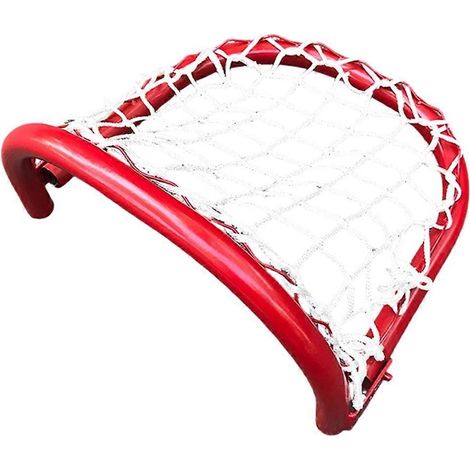 30 cm (12 Zoll) großes Miniatur-Eishockeytor aus Metall, faltbar und tragbar, kompaktes und tragbares Tor (1/5)