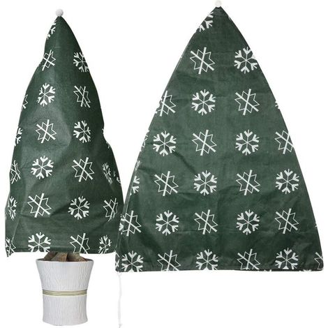 2 Pièce de Protection Hivernale pour Plantes Protection Hivernale pour Sac à Plantes en Pot, Beige, Solide, 110x80 cm (1/4)