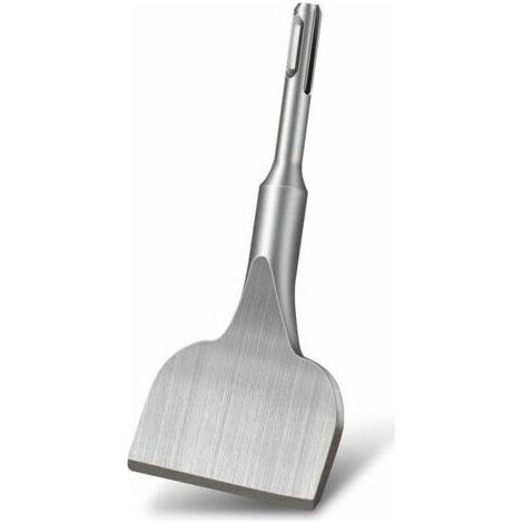 Burin à carrelage 165x75 mm – Courbure 25° – Acier allié trempé – Retrait efficace des carreaux et résidus de colle (1/5)