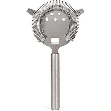 Professional Cocktail Strainer Bar Ice Strainer Cocktail Strainer Bars Stainless Steel Ice Strainer Drink Strainer, For Commercial Bartender Or Home Use(Silver) (1/5)