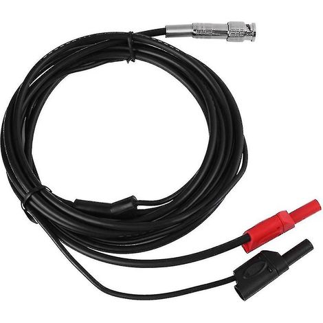 Câble de test automatique pour sondes d'oscilloscope Hantek HT30A à double tête banane, câble adaptateur multifonction BNC vers banane (1/2)