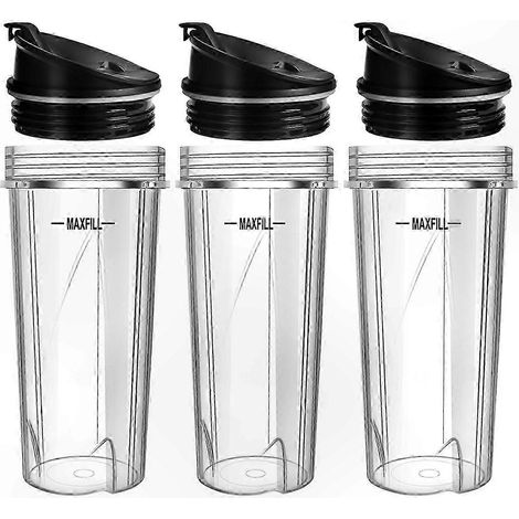 Lot de 3 gobelets de rechange de 473 ml (16 oz) pour systèmes BL (1/5)