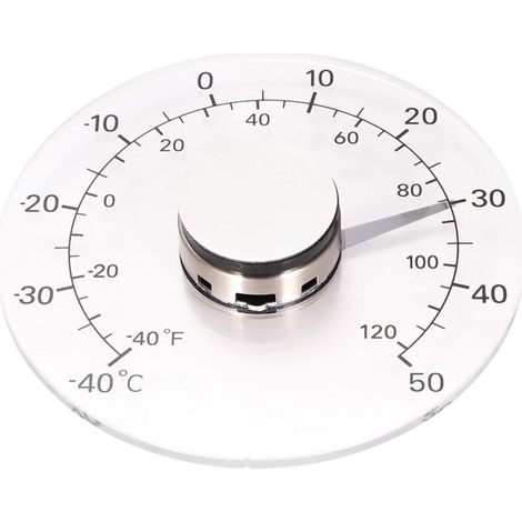 Outdoor Digital Window Thermometer Stick on Waterproof Temperature Monitor Meter (1/5)