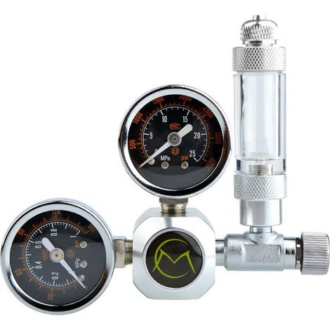 Réducteur de pression CO2, réducteur de pression pour aquarium, aquarium avec compteur de bulles (1/5)