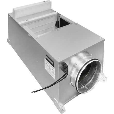 Caisson de ventilation tertiaire filtrant F7, 1500 m3/h, D315 mm, mono br 230V S&P (UNELVENT) 240898