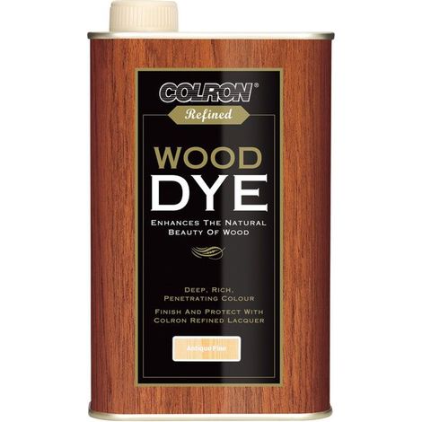 Ronseal 36888 Colron Refined Wood Dye Georgian Medium Oak 250ml RSLCRWDMO250