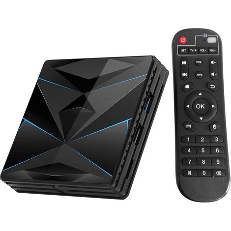Android tv box 8K 10.0 64G rom smart tv 4g ram wifi telecomando usb SJ-R24 (1/5)