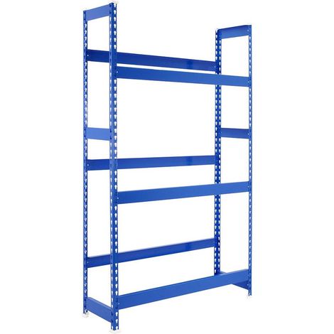 Simonrack Scaffale blu in metallo design essenziale 1800x1000 mm