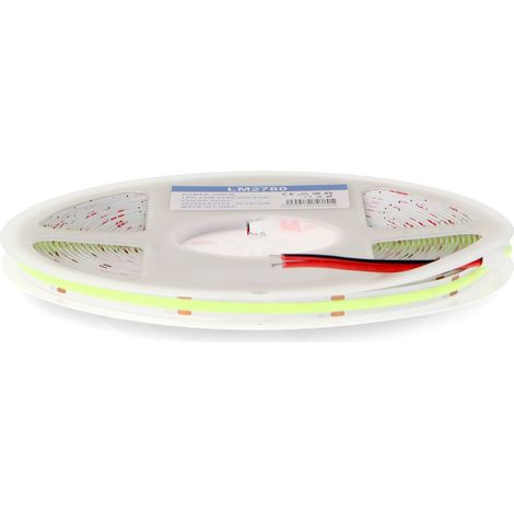 IluminaShop - Tira LED 24V Cob Begur IP20 10W/m  (10 Metros)  Verde (1/4)