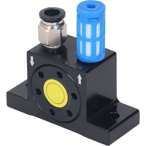 Vibrateur à turbine pneumatique G1/8 po, oscillateur à turbine à air réglable pour usage industriel (1/5)