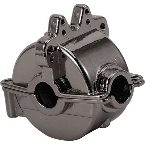 Coque supérieure et inférieure de boîte de vitesses compatible avec le modèle de voiture télécommandée WLtoys 1/18 A959, noire