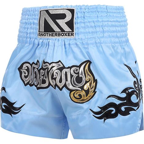 Anti-Reibungs-Boxshorts für Herren, ideal für Thai-Boxen und Kickboxen (Größe L). (1/5)