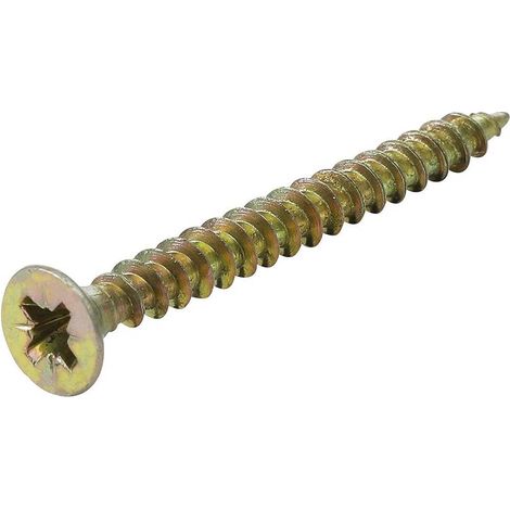 Vis Multifonctions Cruciforme PZ2 4 x 40 mm - Lot de 150 pcs - Acier Résistant et Polyvalent, Pro - D-Work