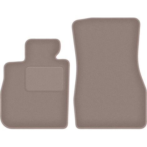 Tapis avant beiges pour : BMW 8 G14 cabriolet (2019-2022) (1/5)