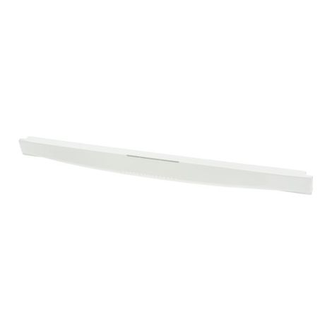Tirador puerta Horno Balay blanco (54 cm)