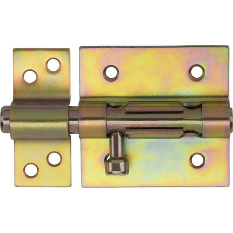 Gartentorverriegelung Länge 108 mm Stahl gelb verzinkt (1/2)