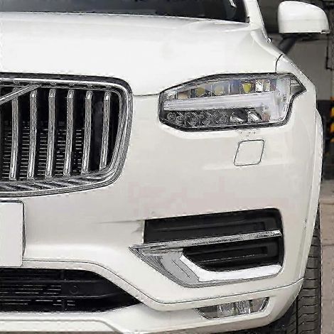 Protection de pare-chocs avant compatible avec Volvo XC90 2016-2022 - pièce lave-phares (1/4)