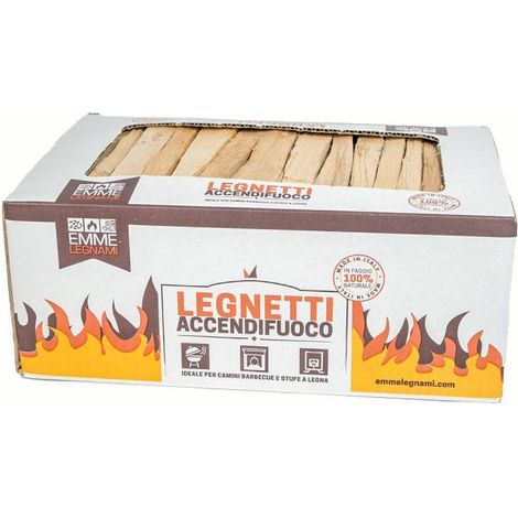 1PZ LEGNETTI ACCENDIFUOCO FAGGIO 6 KG CIRCA SCATOLA